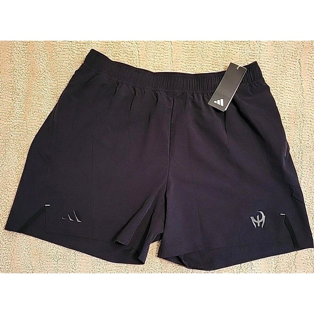 Adidas NFL Patrick Mahomes Training Shorts Men's Large JG8868 New All Black
